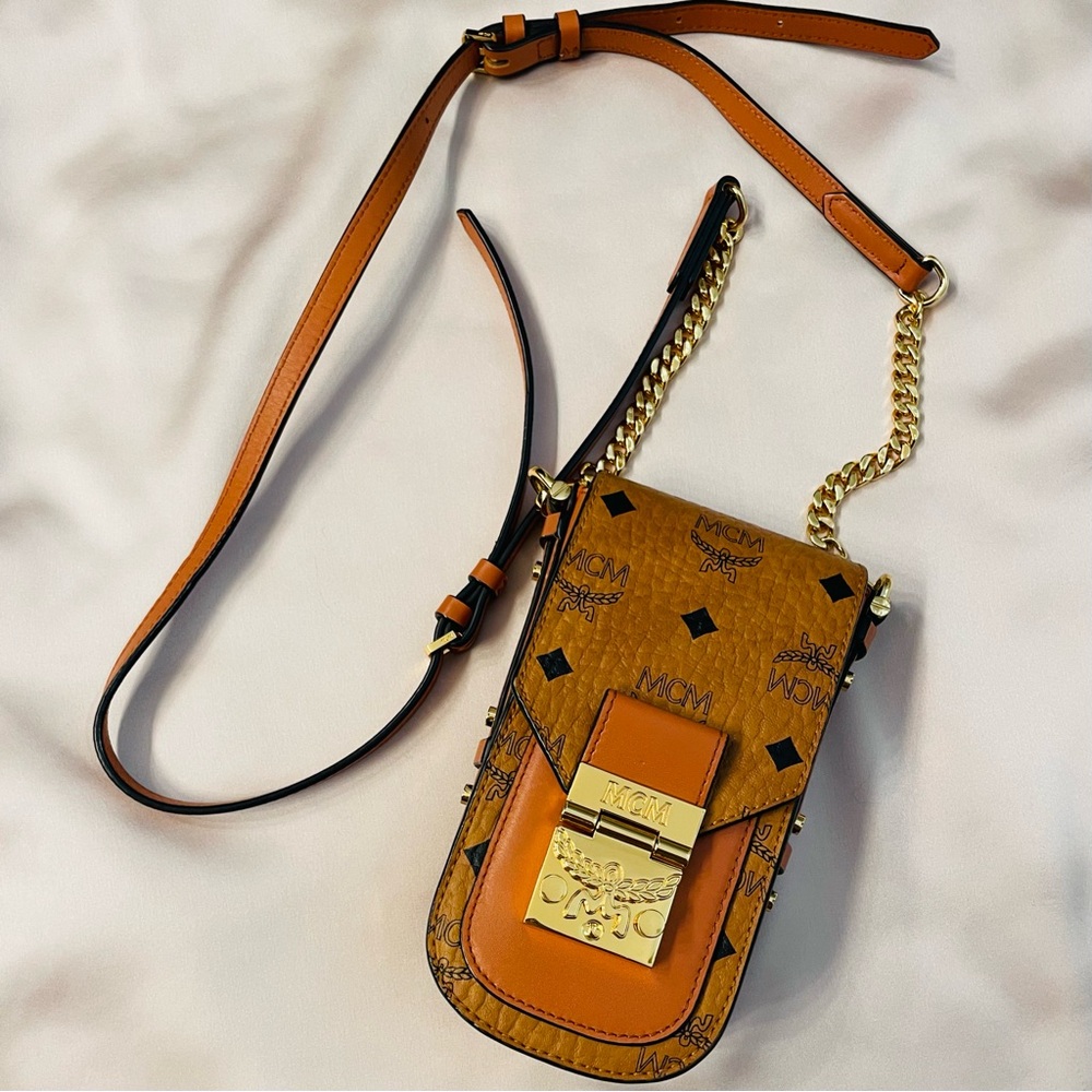 MCM Visetos Patricia Crossbody Mini